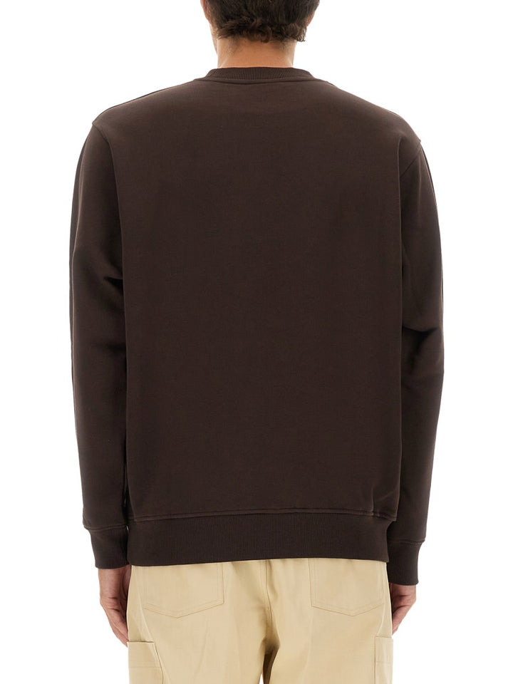Drôle De Monsieur Sweatshirts - Brown | Wanan Luxury