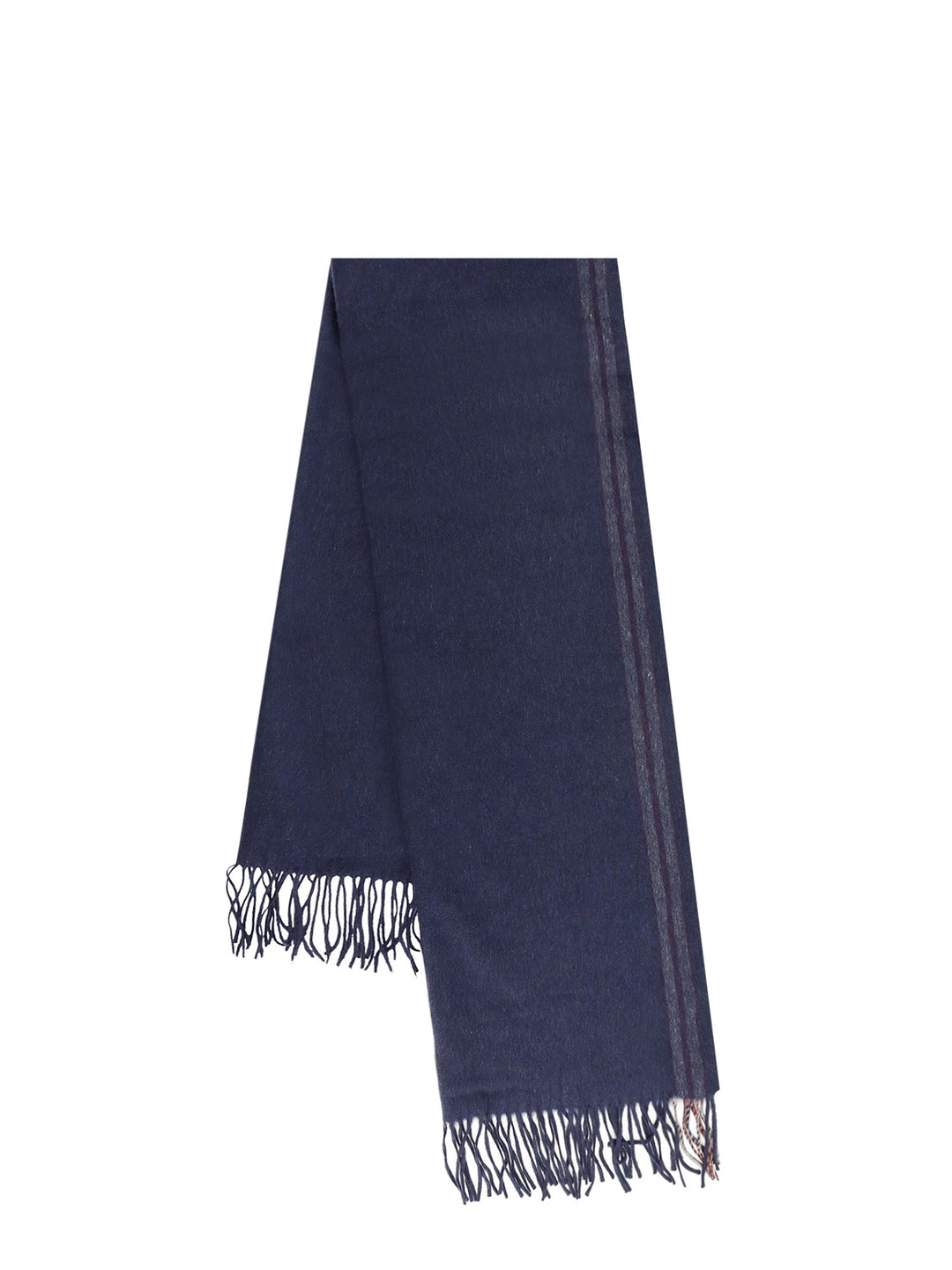 Brunello Cucinelli Scarfs - BLU RUBINO | 7213960a22834f2d8539652968eac640553eec9f