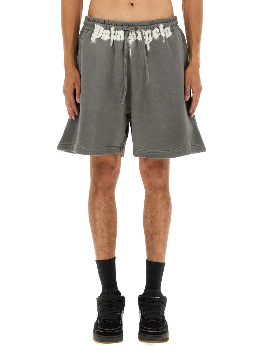 Palm Angels Shorts - Grey | Wanan Luxury