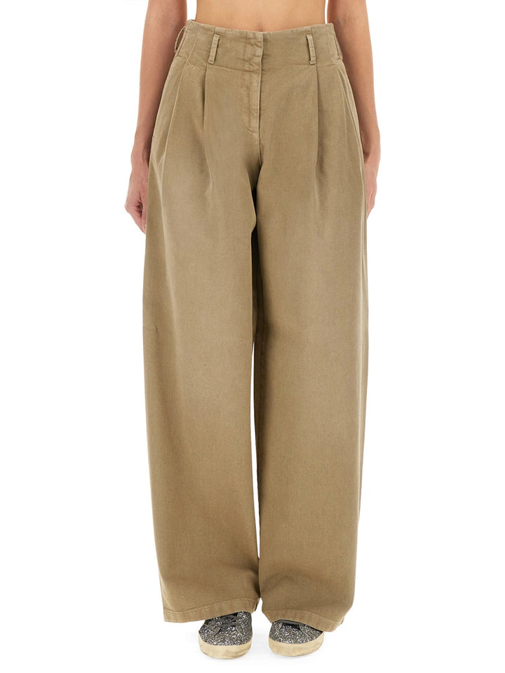Golden Goose Pants - Brown | Wanan Luxury