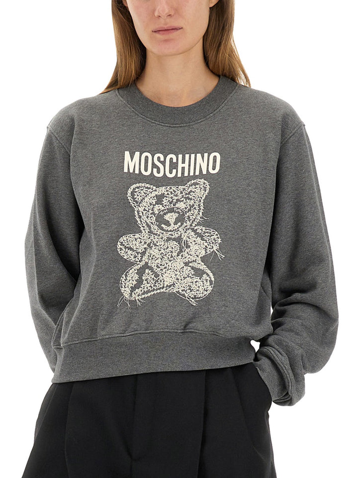Moschino Sweatshirts - Grey | Wanan Luxury