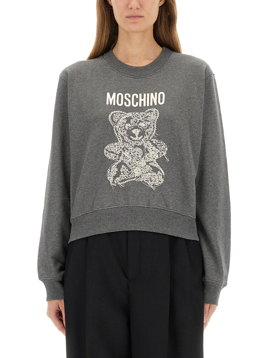 Moschino Sweatshirts - Grey | Wanan Luxury
