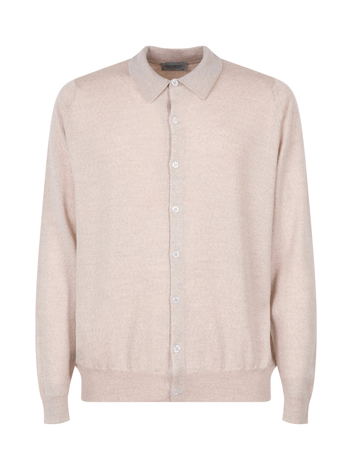 John Smedley Cardigan - Grey | 6b0da353ee75e2e64cc2b6b3d85abbcce886615c