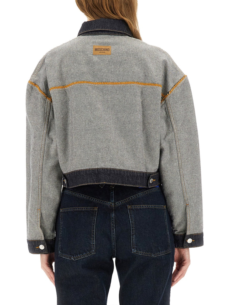 Moschino Jeans Jackets - Blue | Wanan Luxury