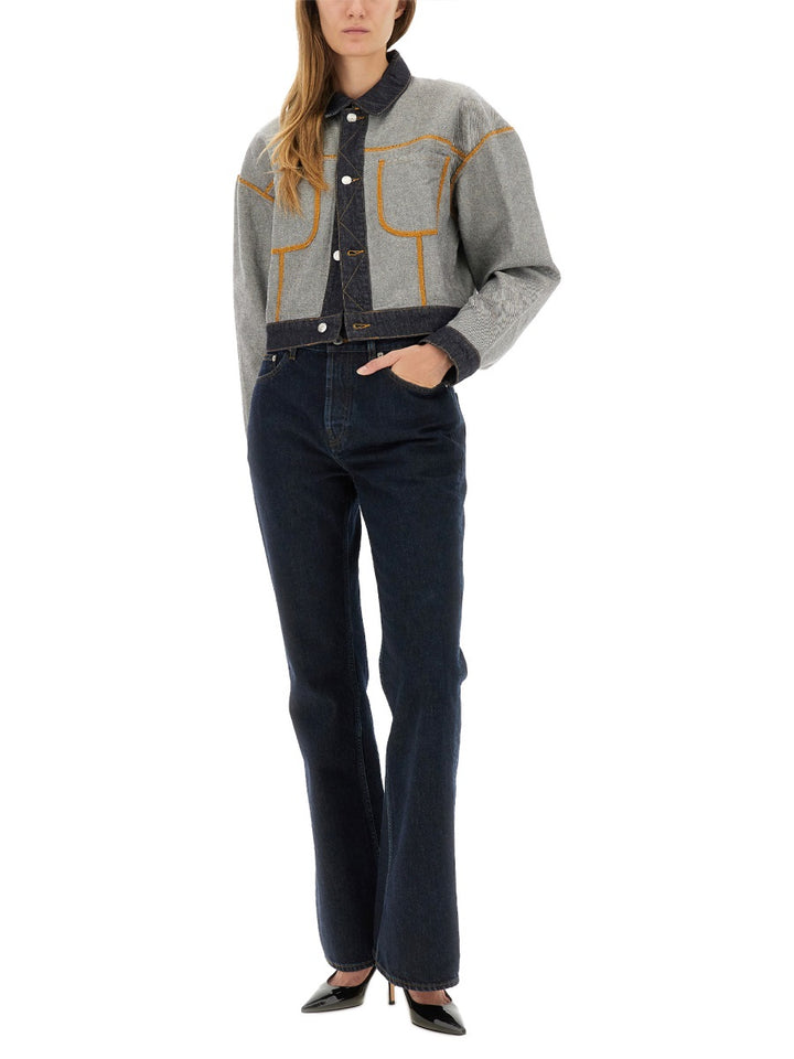 Moschino Jeans Jackets - Blue | Wanan Luxury