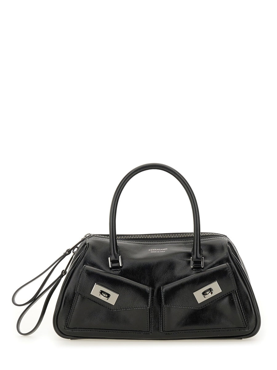 Ferragamo Hand Bags - Black | Wanan Luxury