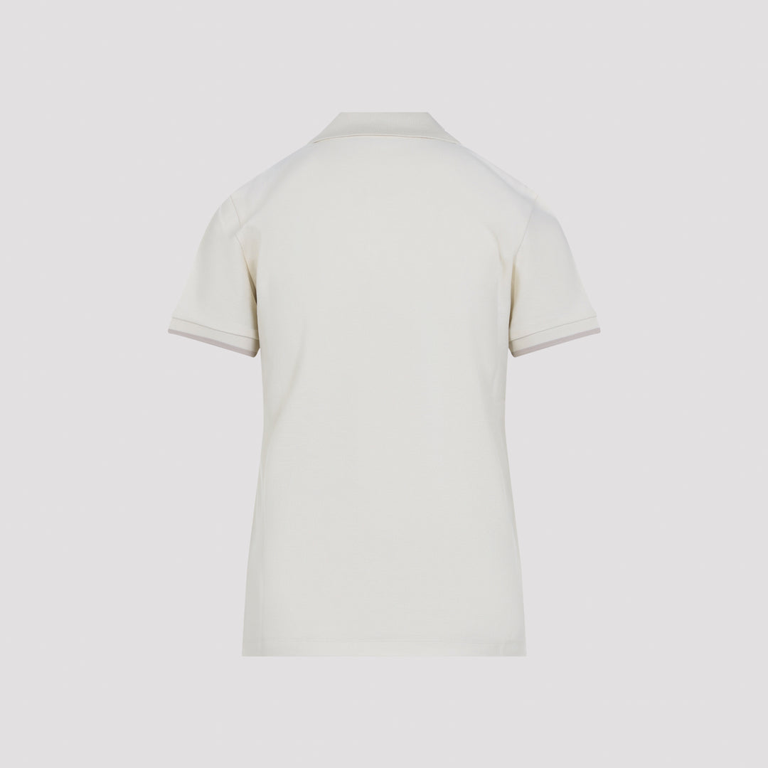 Moncler Polo - Nude & Neutrals | 210f112069da46eca65b2a41bd759a29e8749fc8