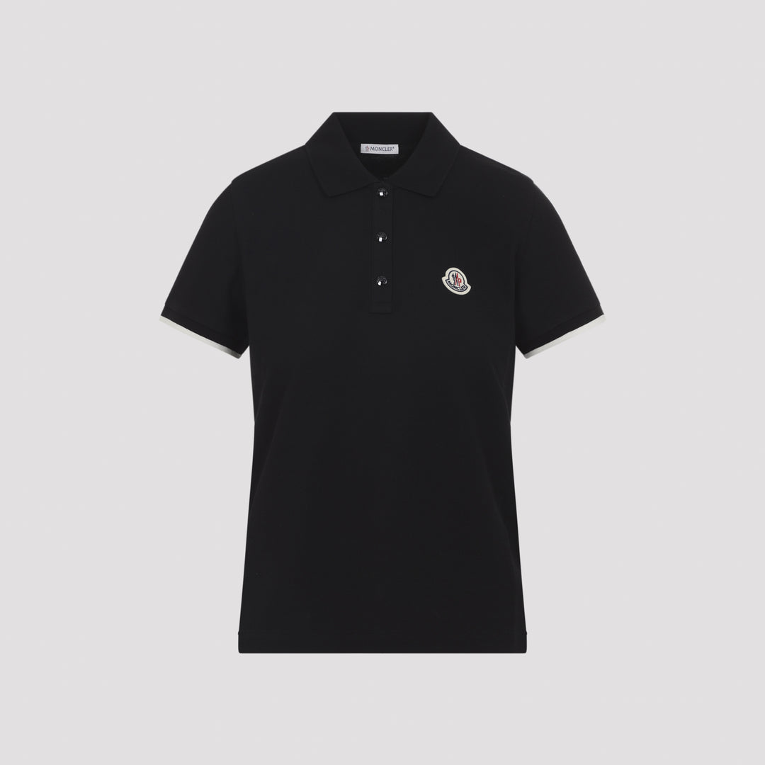 Moncler Polo - Black | c96282e834bf7e6ed017f162f4f6945a590eb026