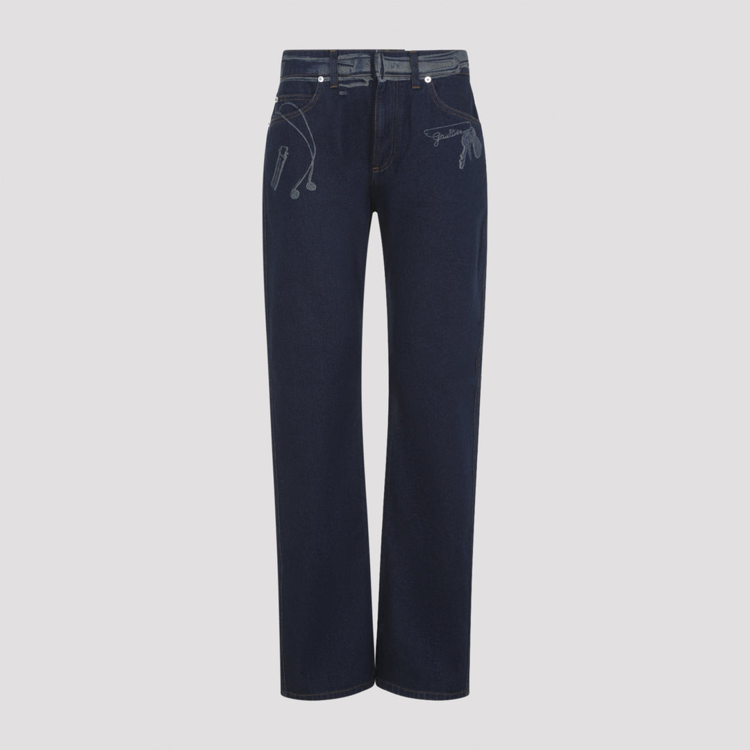 Jean Paul Gaultier Jeans - Blue | 684a700a17fcb44ea8bc3709ecc8f9151274dd22