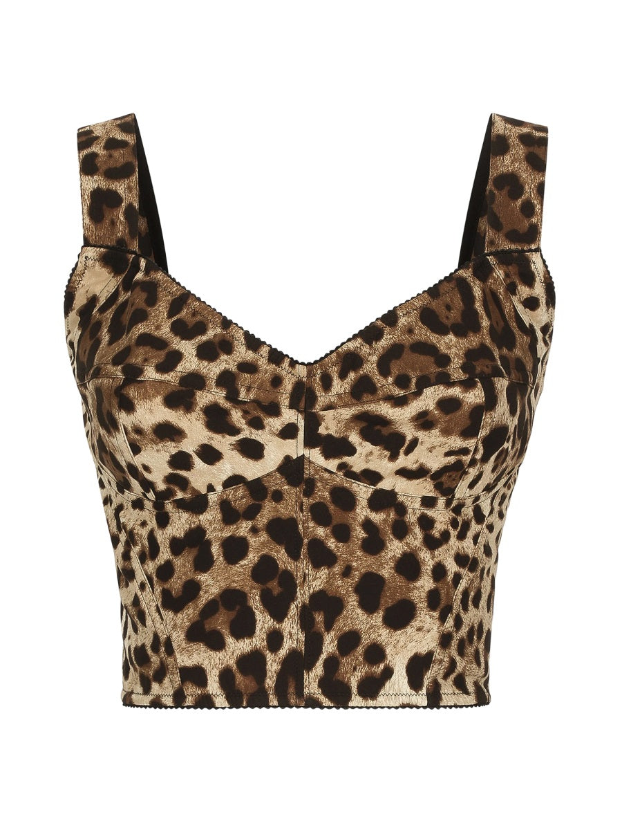 Dolce & Gabbana Tops - Animal Print | Wanan Luxury