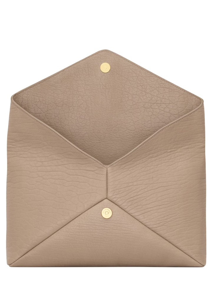 Saint Laurent Clutch Bags - Beige | Wanan Luxury