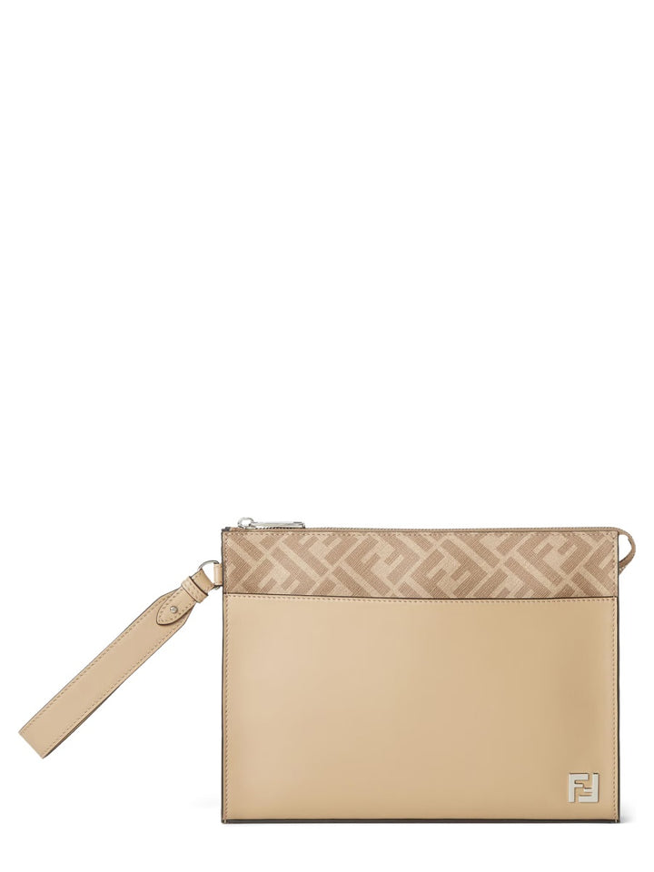 Fendi Clutch Bags - Beige | Wanan Luxury