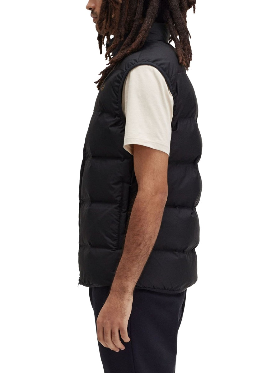 Fred Perry Gilet - Black | Wanan Luxury