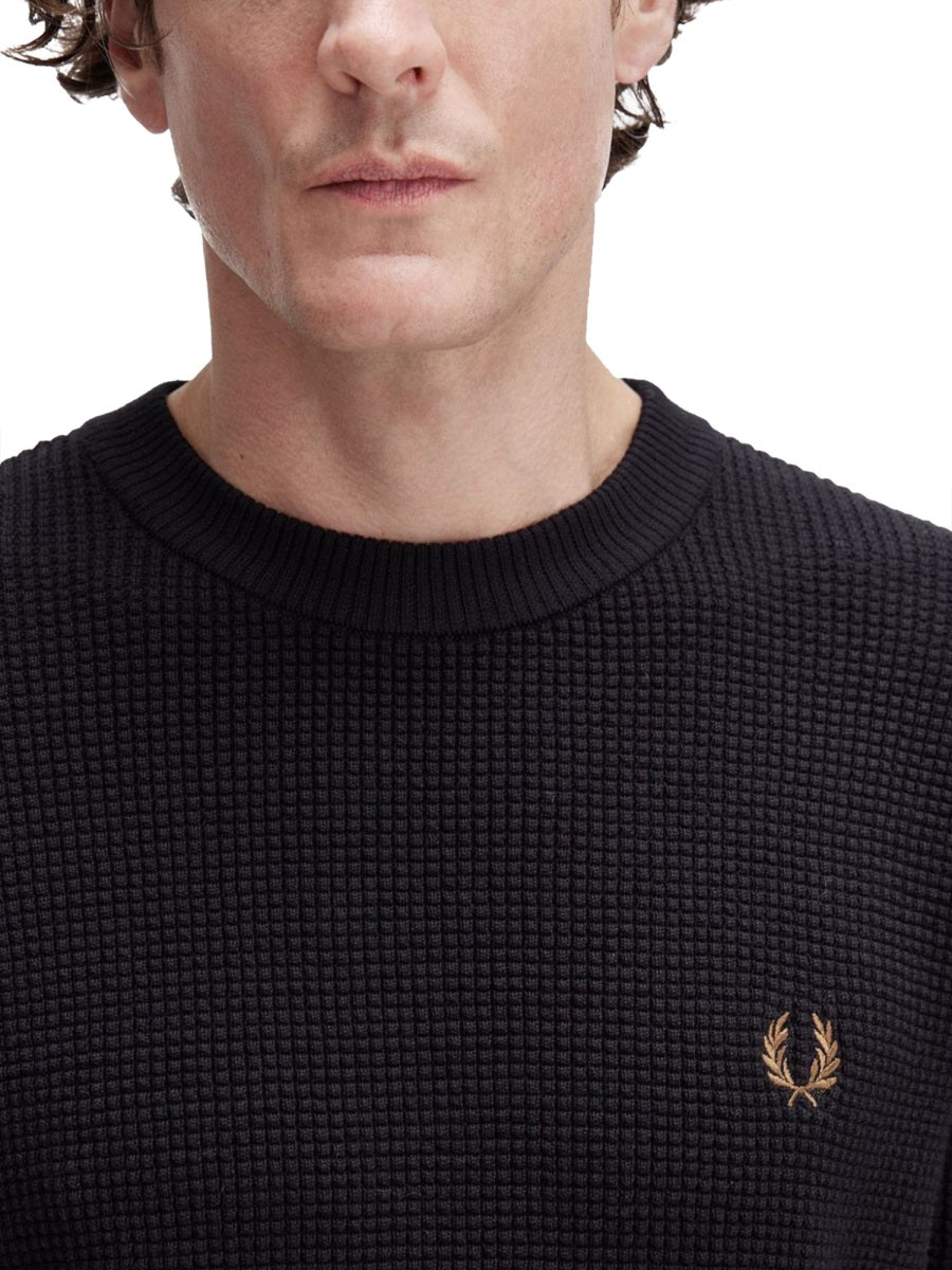 Fred Perry Sweaters - Black | Wanan Luxury