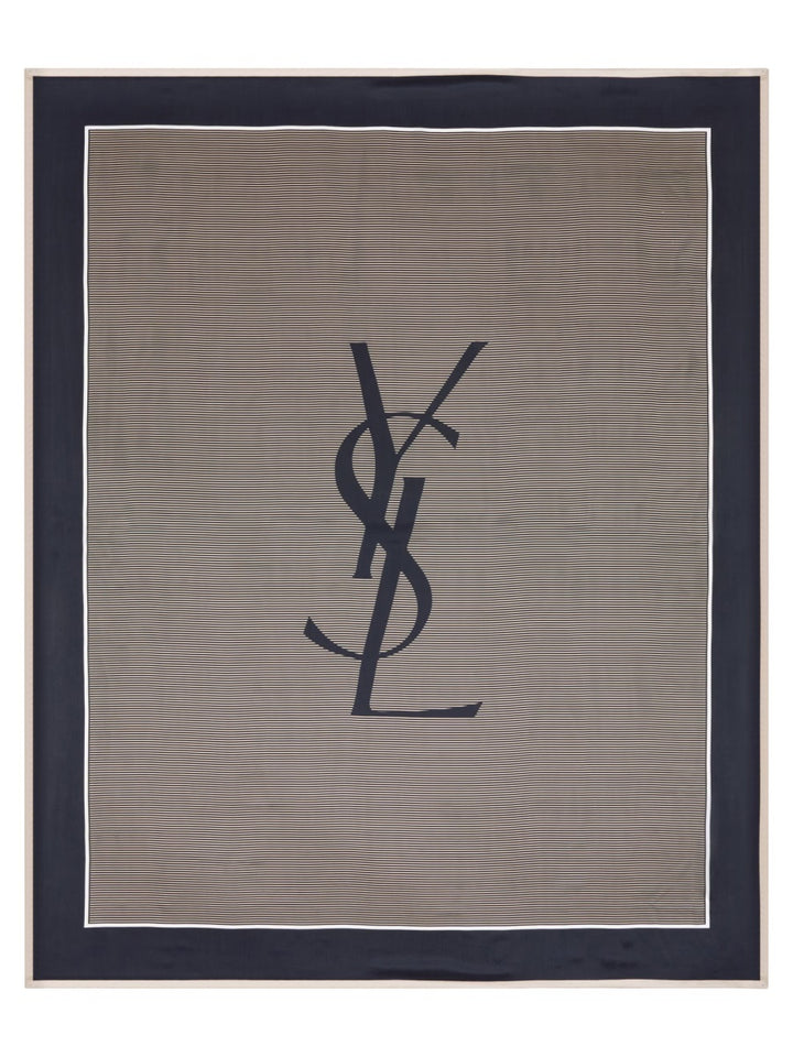 Saint Laurent Scarves & Gloves - Blue | Wanan Luxury