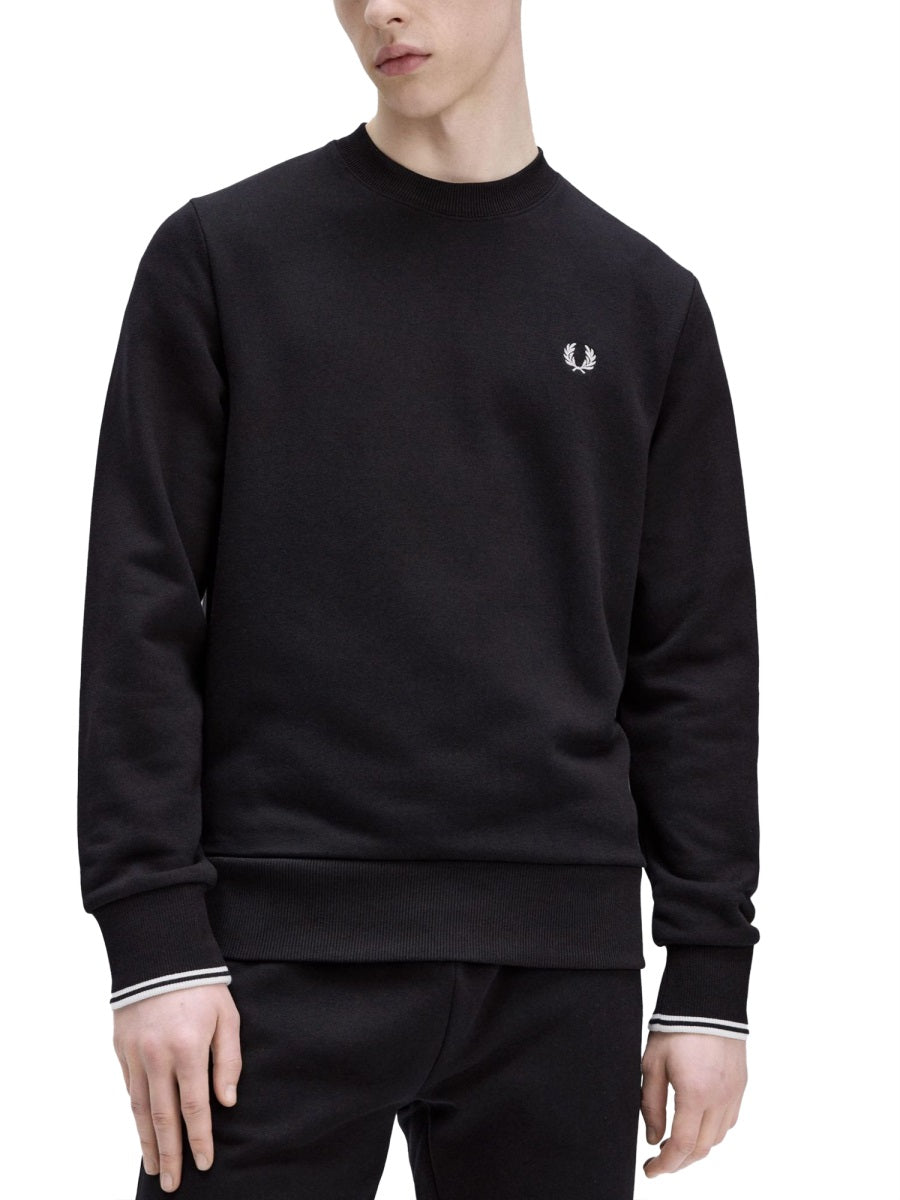 Fred Perry Sweatshirts - Black | Wanan Luxury