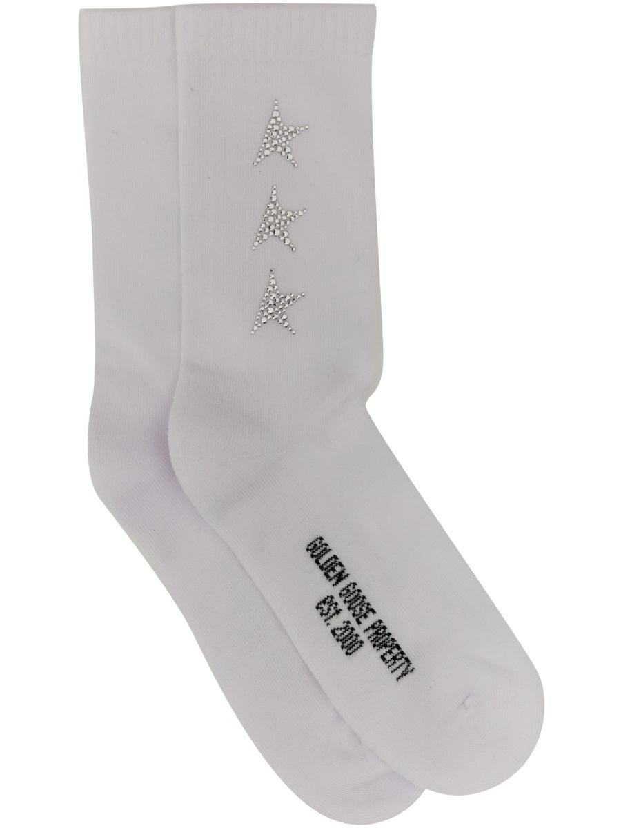 Golden Goose Socks - White | Wanan Luxury