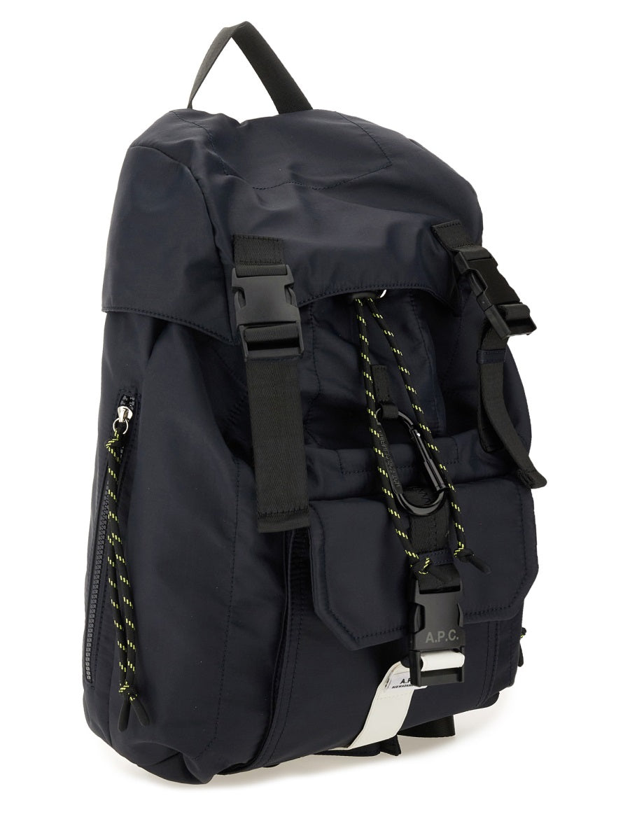 A.P.C. Backpacks & Travels - Blue | 4e2140f171cdfa964f76d1abcdd3f41bcb5bd71f