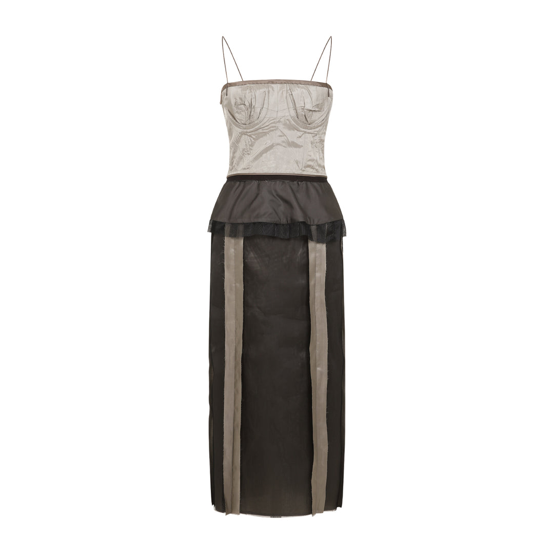 Maison Margiela Midi dresses - Grey | c744e342bac44fb3a1ae0cef1a95b96be60ded62