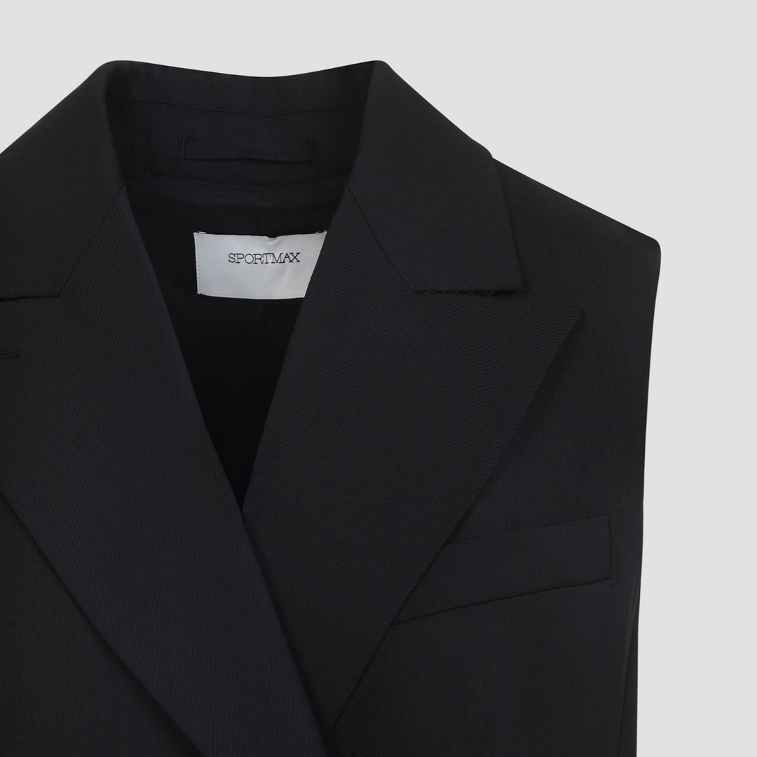 Sportmax Jackets - Black | e03fdb267980f22b1f3fc8cc523528c6e27183db