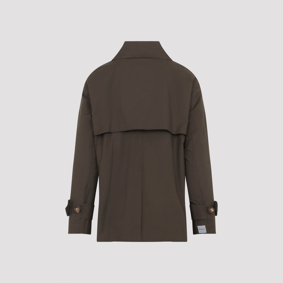 Max Mara The Cube Trench & raincoat - Green | 4302d82a8e384b4334fb5888297850db28475f2b