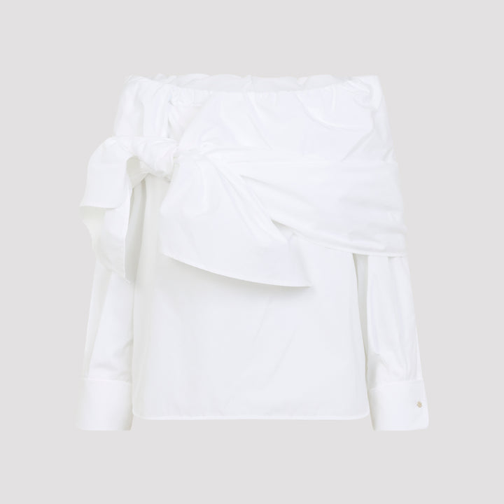 Max Mara Shirts - White | d0c7483c0cb3679f431a9c5dc815740376e2f448