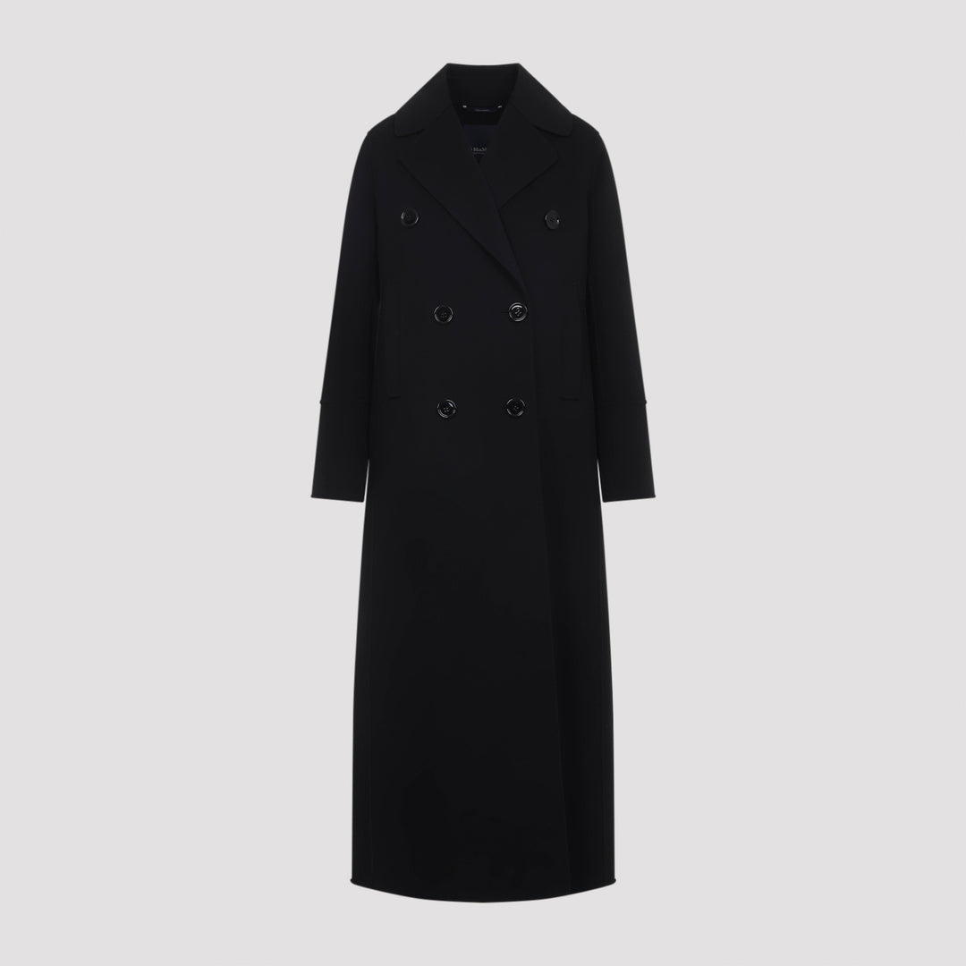 Max Mara`S Double breasted & peacoat - Black | 64f3dd2ea77906515f6a71d30eef00f774cd04b9