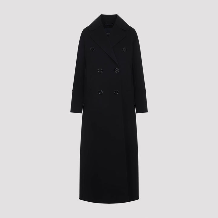 Max Mara`S Double breasted & peacoat - Black | 64f3dd2ea77906515f6a71d30eef00f774cd04b9