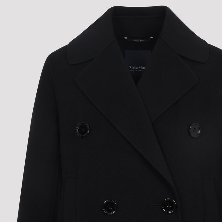 Max Mara`S Double breasted & peacoat - Black | e1405315d50d9e7bde586842c191d3013153b8d9