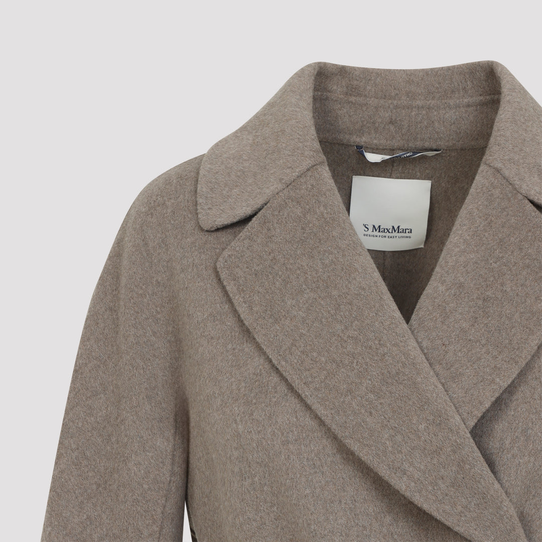 Max Mara`S Double breasted & peacoat - Nude & Neutrals | 69432f3aa887bcdf8b56ac8854ddf4ebca6bb463