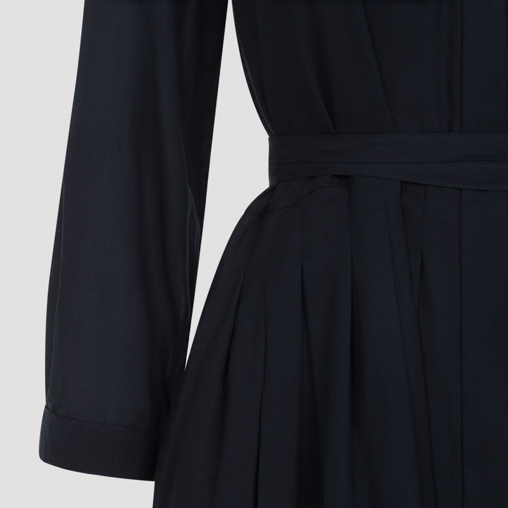 Max Mara`S Midi dresses - Blue | 796159e4b2b51640fa2aad2ccbb1aac2141f9c5f