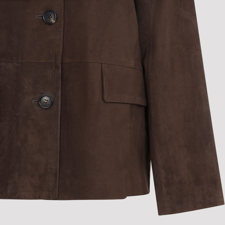 Max Mara`S Leather - Brown | d8e10bd9c2f64ffc5ddc607092a56f143e5d5228