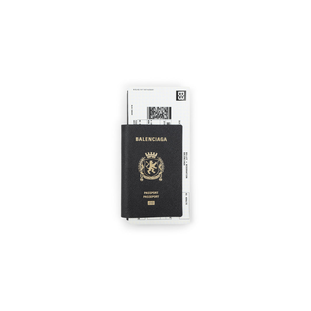 Balenciaga Passport case - Black | 65965330d41371f5d24c7b4aba28a3a349466898