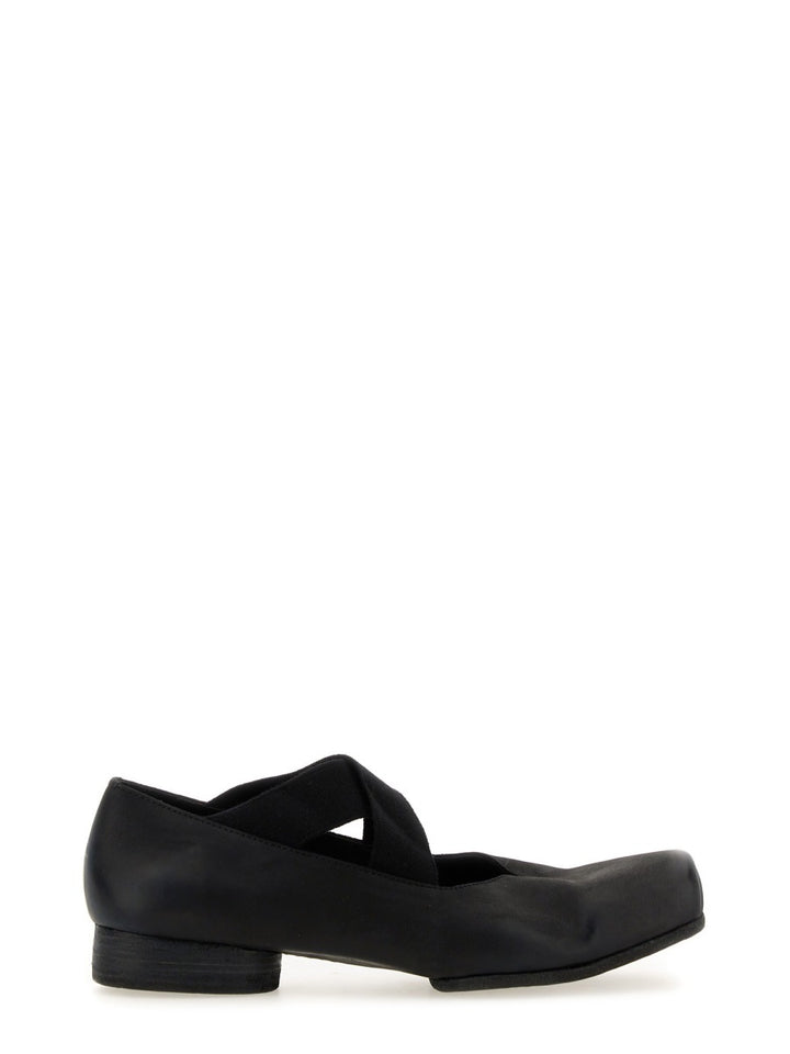 Uma Wang Flat Shoes - Black | Wanan Luxury
