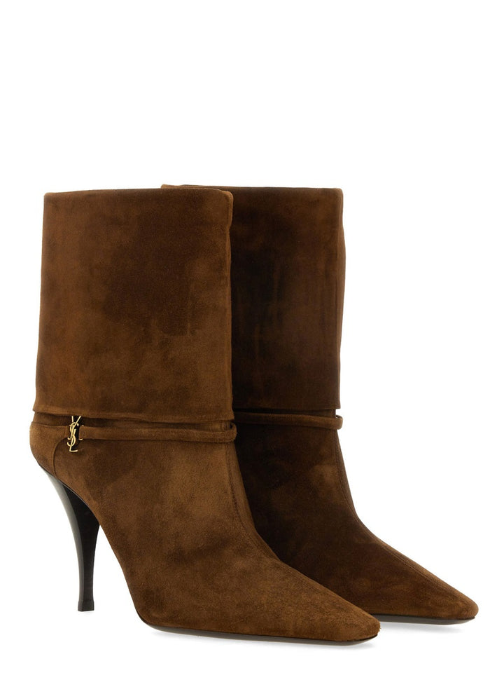 Saint Laurent Boots - Brown | Wanan Luxury