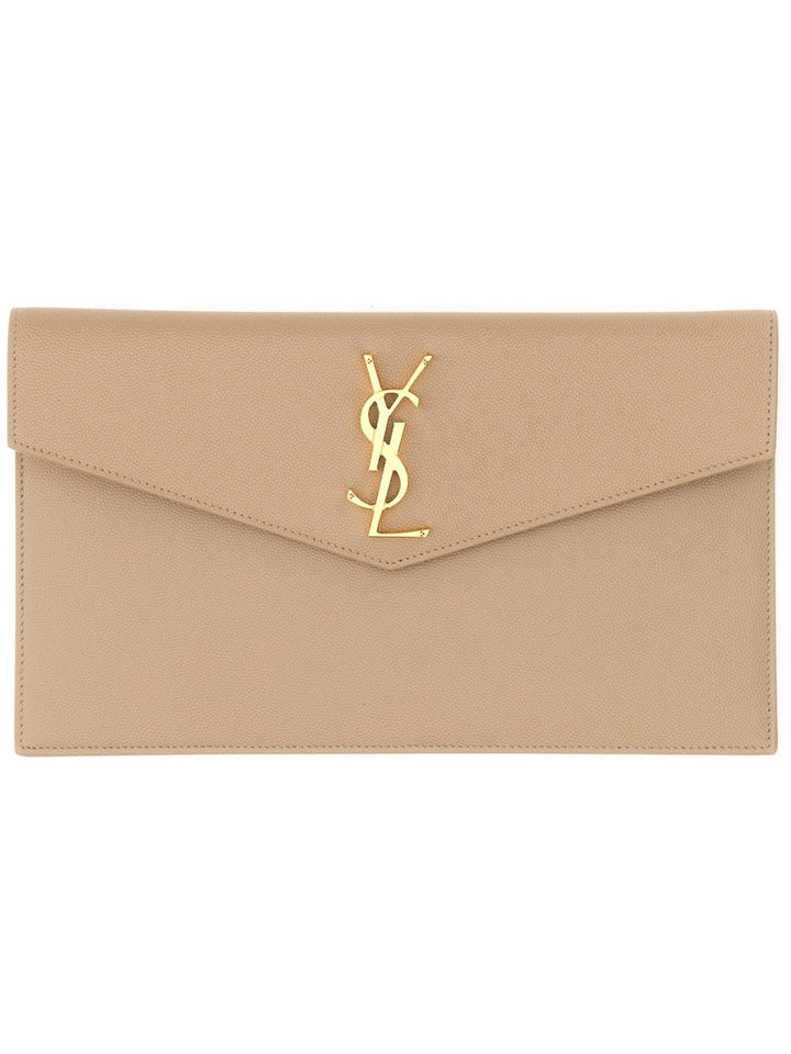 Saint Laurent Clutch Bags - Beige | Wanan Luxury