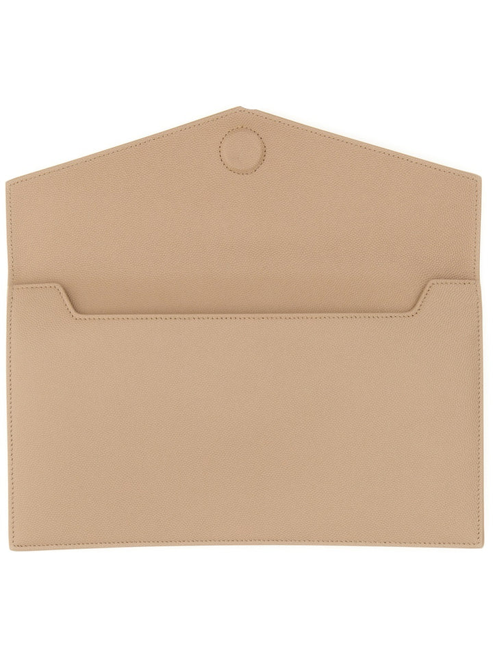 Saint Laurent Clutch Bags - Beige | Wanan Luxury
