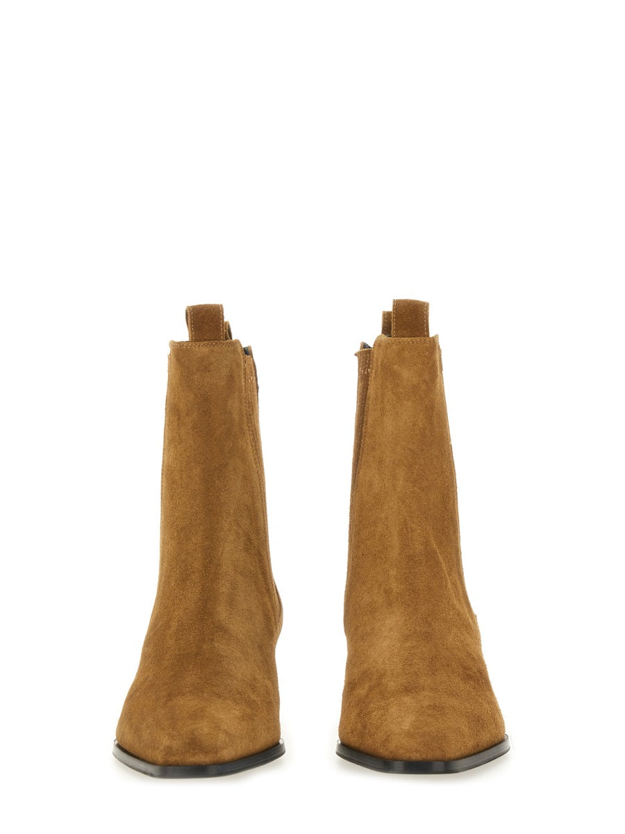 Aeyde Boots - Brown | Wanan Luxury