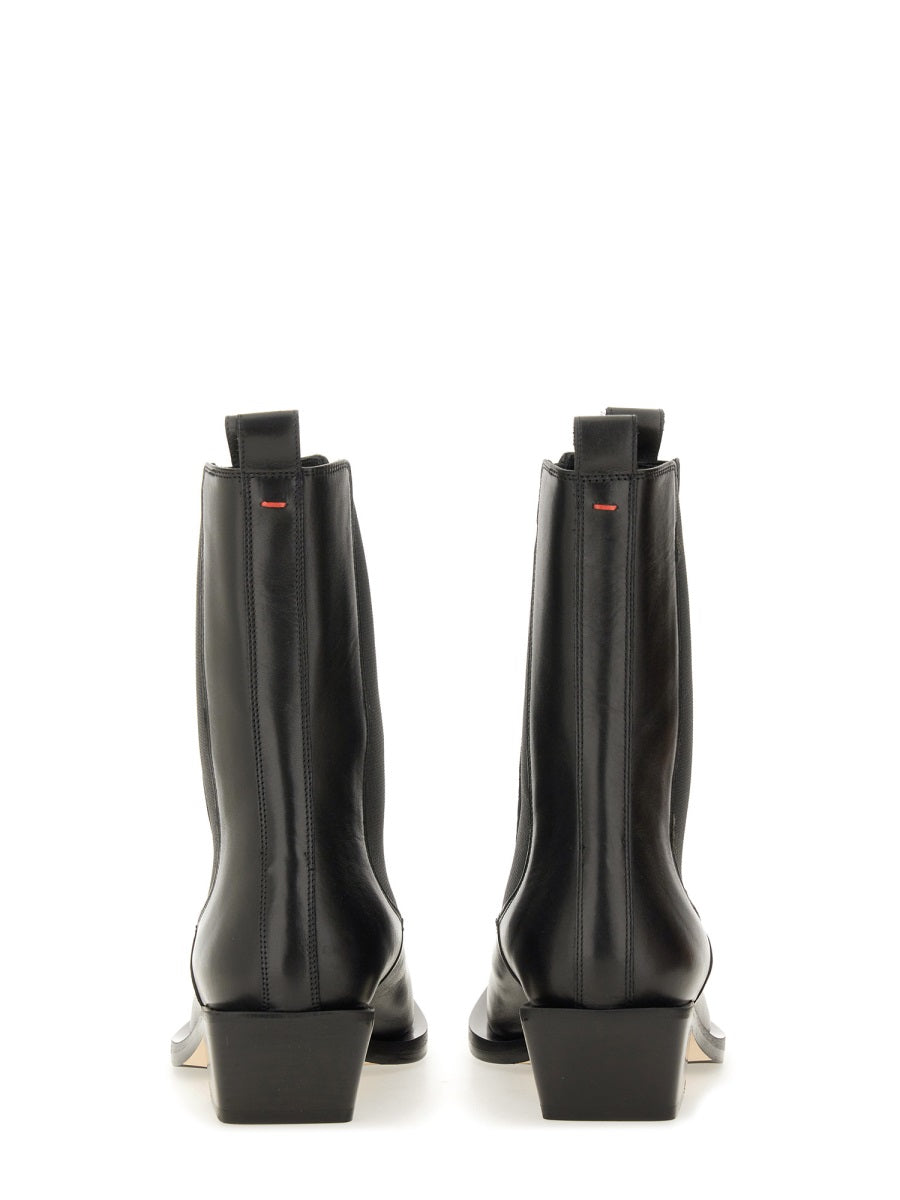 Aeyde Boots - Black | Wanan Luxury