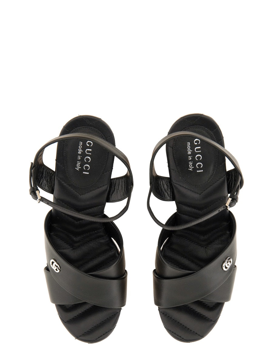 Gucci Sandals - Black | Wanan Luxury