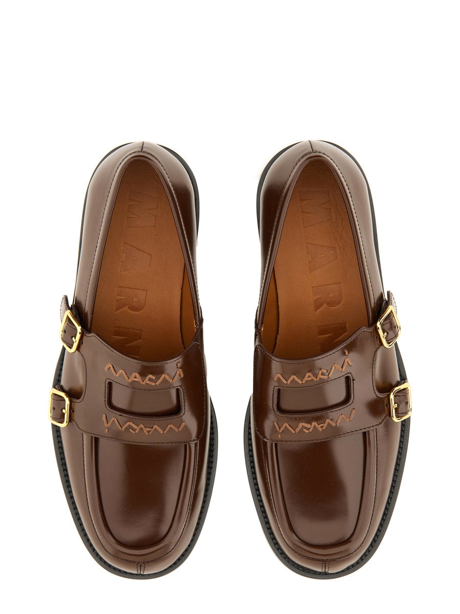 Marni Loafers - Brown | Wanan Luxury