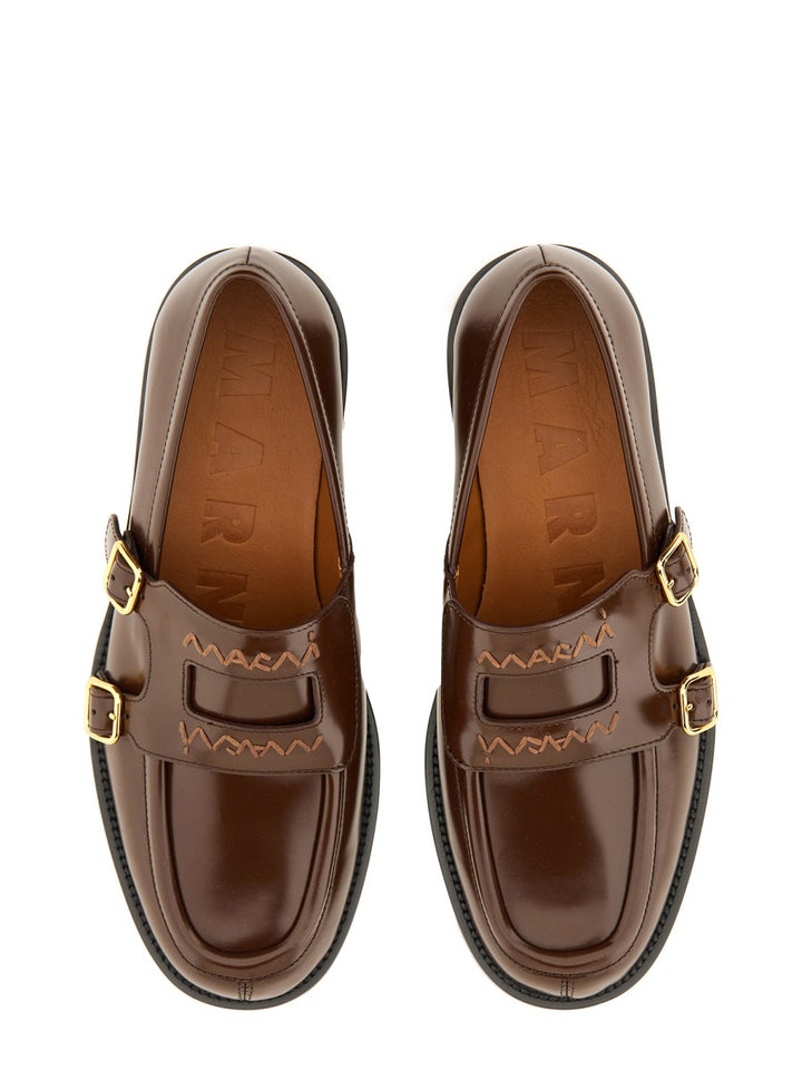 Marni Loafers - Brown | Wanan Luxury