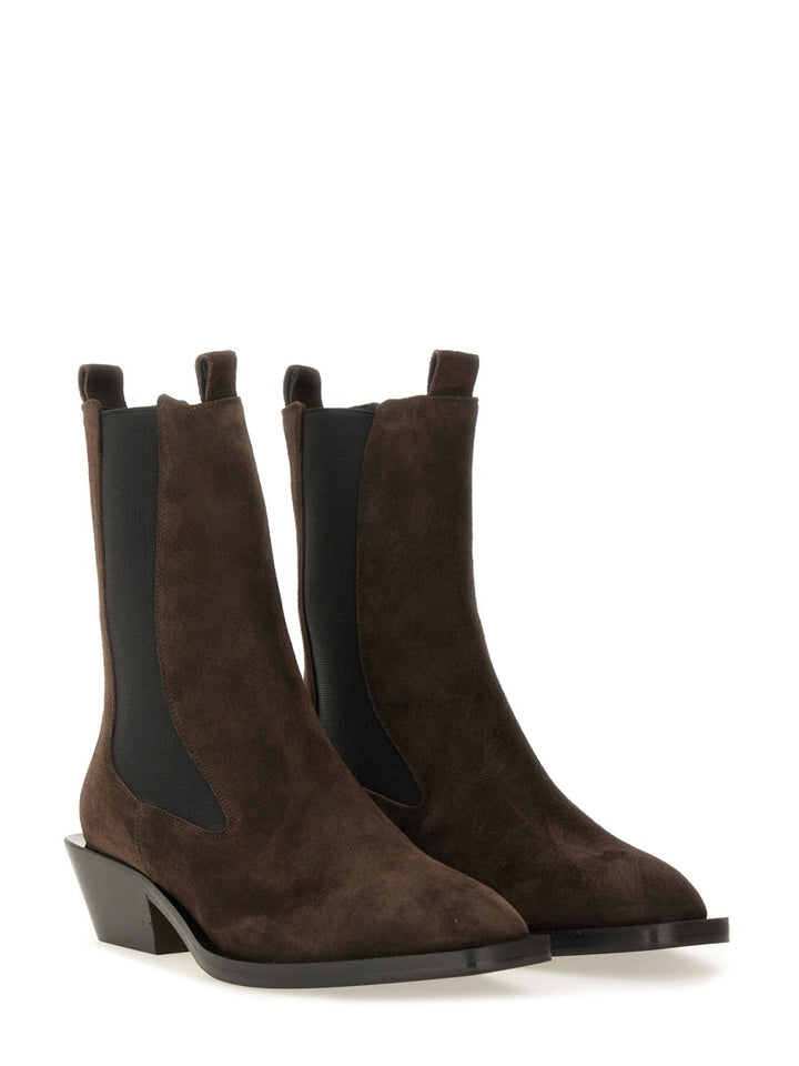 Aeyde Boots - Brown | Wanan Luxury