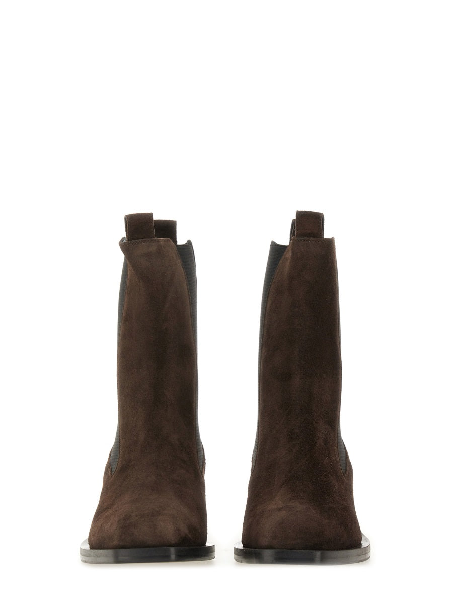 Aeyde Boots - Brown | Wanan Luxury
