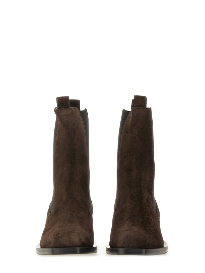 Aeyde Boots - Brown | Wanan Luxury