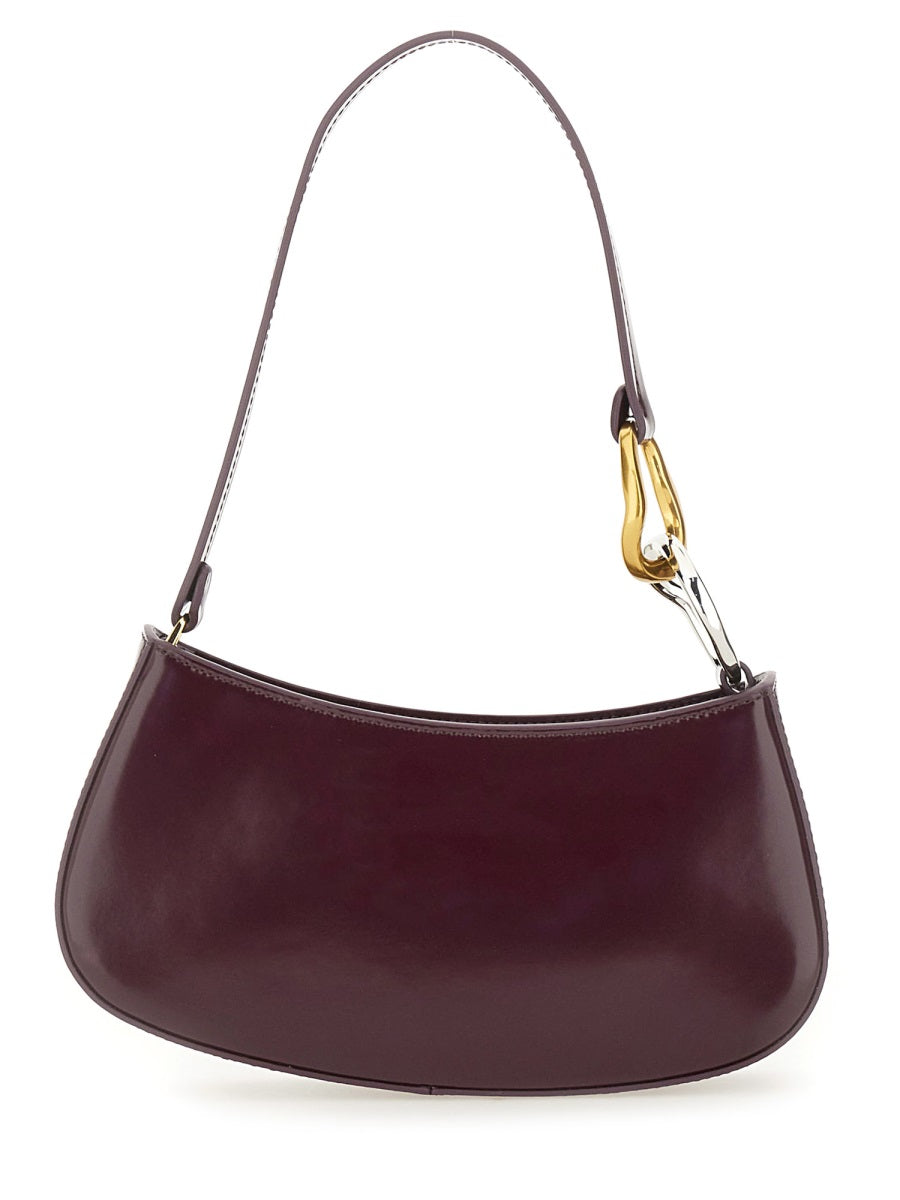 Staud Shoulder Bags - Burgundy | Wanan Luxury