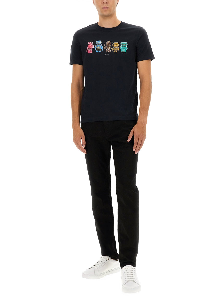 Ps Paul Smith T shirts - Blue | Wanan Luxury
