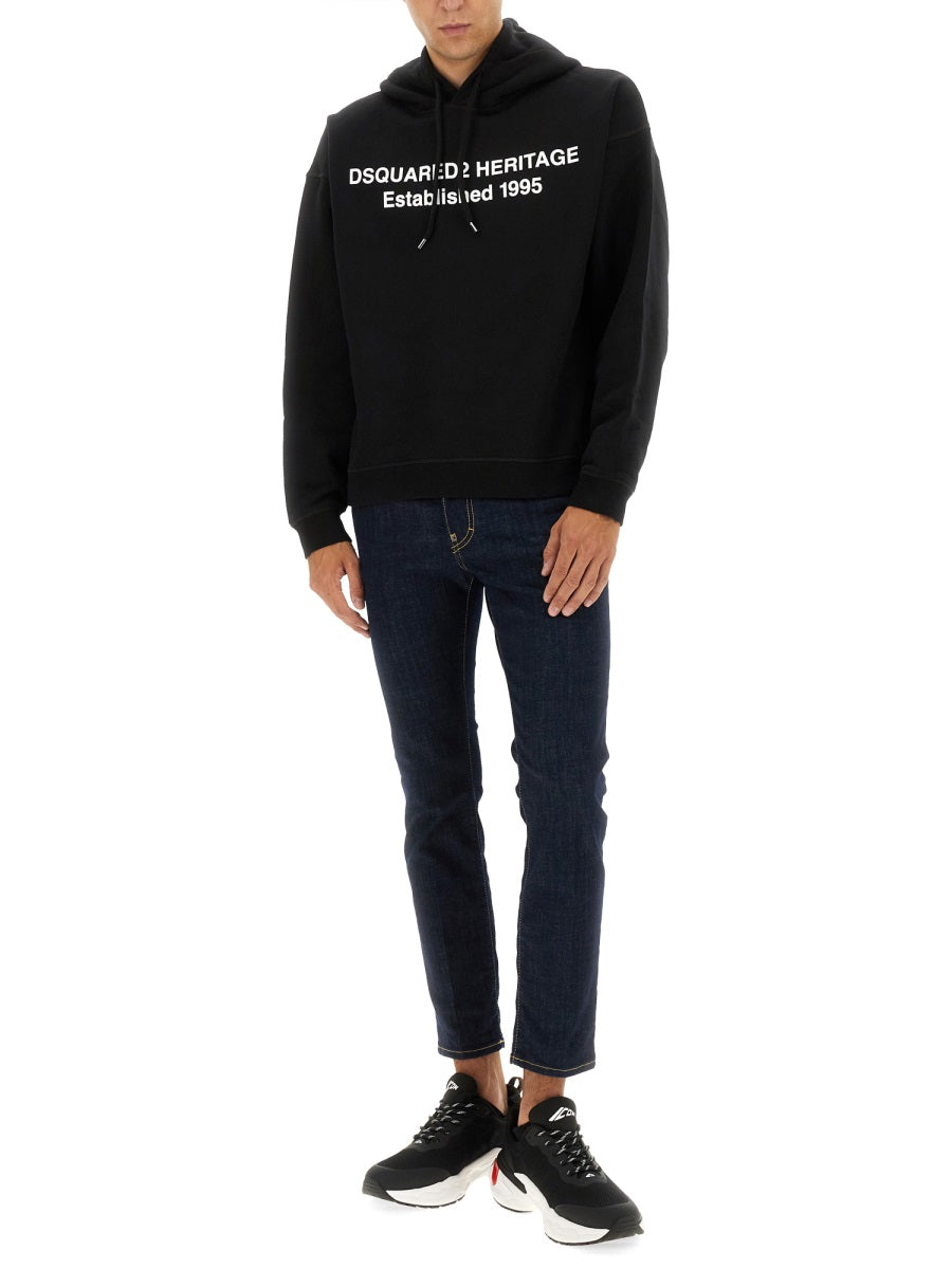 Dsquared2 Sweatshirts - Black | Wanan Luxury