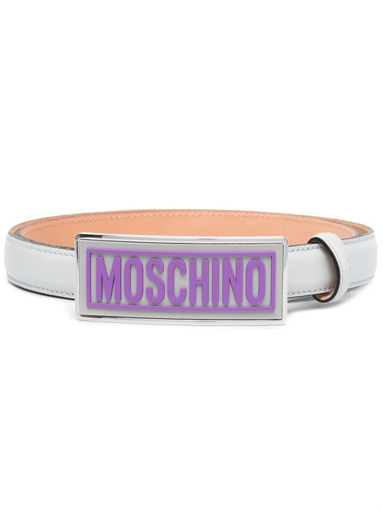 Belt With Enameled Buckle