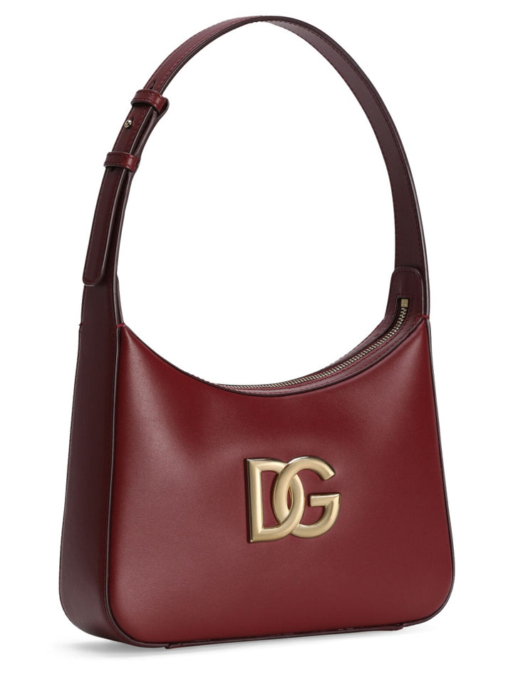 Dolce & Gabbana Shoulder Bags - Burgundy | Wanan Luxury
